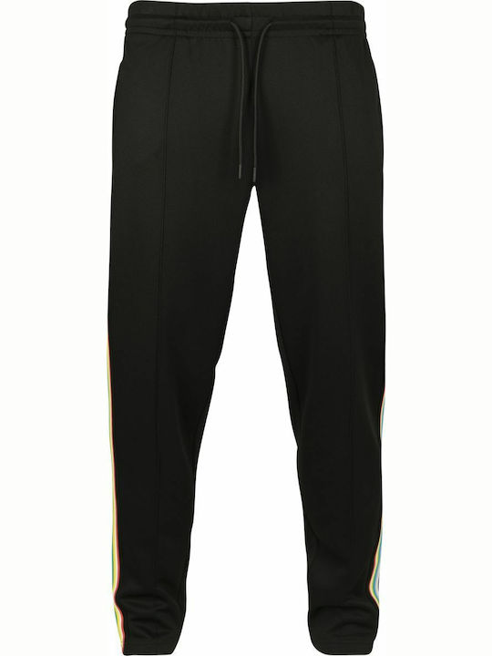 Παντελόνι Φόρμας Γυαλιστερό με Λάστιχο Black / Multicolor