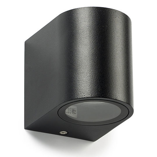 123led Επιτοίχιο Εξωτερικό Φωτιστικό GU10 IP44 6.8x8.1x9.2εκ.