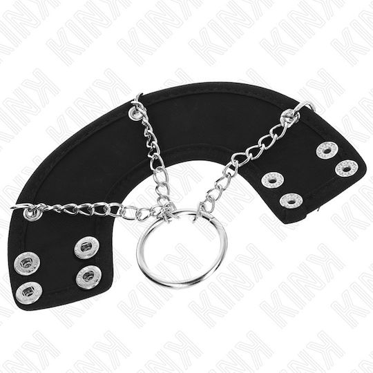 Kink Ring Schwanz Metallisch Schwarz