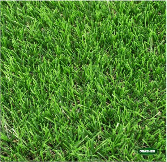 mit Breite 2m und Höhe des Flors 40mm in Grün Farbe (Preis pro Quadratmeter) 1Stück