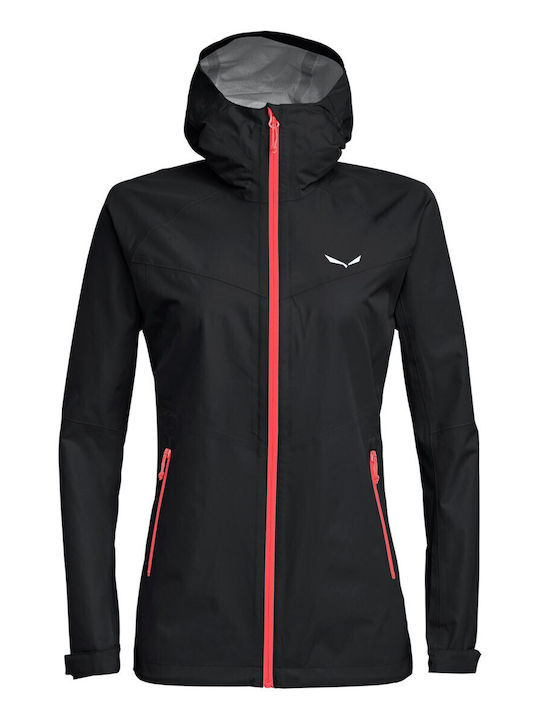 Puez Aqua 3 Softshell Γυναικείο Μπουφάν Μαύρο