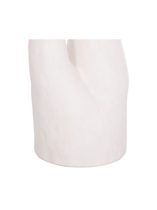 HomeMarkt TUSKEN Φωτιστικό Δαπέδου Υ117xΜ50εκ. με Ντουί για Λαμπτήρα E27 Λευκό
