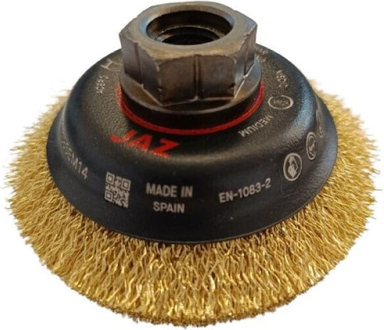 Jaz HSD0085EM14 Wire Brush for Drill 85mm Μ14