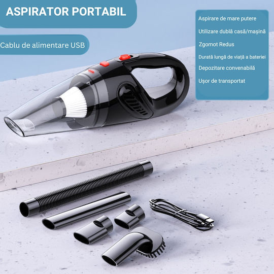 Car Handheld Vacuum Rechargeable 12V 120W