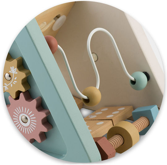 Wooden Sensory Toy Triangle Nk-860 Nukido