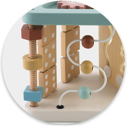 Wooden Sensory Toy Triangle Nk-860 Nukido