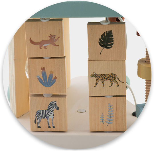 Wooden Sensory Toy Triangle Nk-860 Nukido