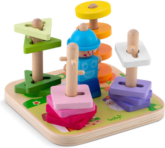 Ricokids Παιχνίδι Στοίβαξης από Ξύλο