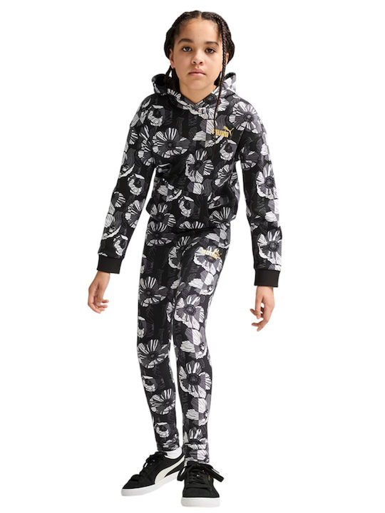 Colant Copii Sportiv Lung Negru Ess+
