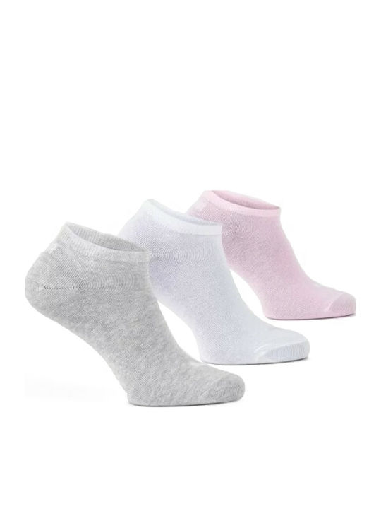 PUMA Athletic Kids' Ankle Socks Invisible 3P Multicolored 3 Pairs