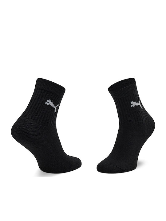PUMA Athletic Kids' Long Socks Black 3 Pairs