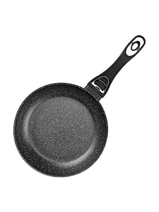 Samus Tigaie Cu capac din Aluminiu Turnat cu Strat Antiaderent 24cm