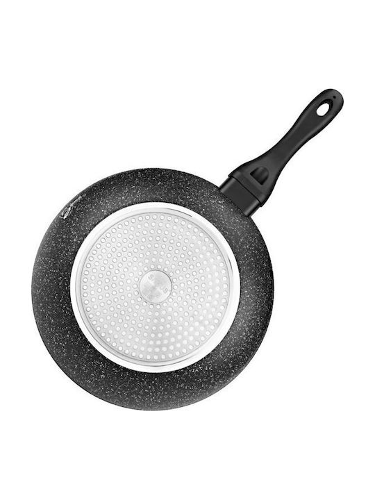 Samus Wok din Aluminiu Turnat cu Strat Antiaderent 28cm