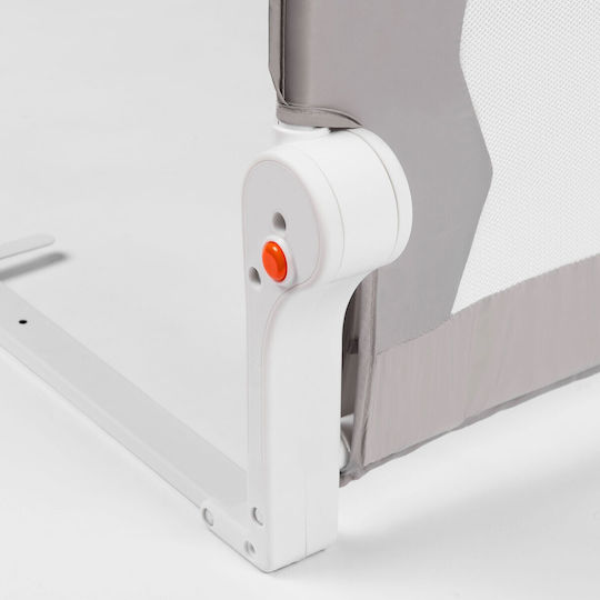Nukido Bed Rail Guard with Screws, βιδωτό, βιδωτο made of Metal in Gray Color 150x42cm 1pcs
