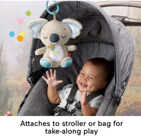Fisher Price Κρεμαστό Παιχνίδι Καροτσιού με Μουσική Μαλακό για Νεογέννητα