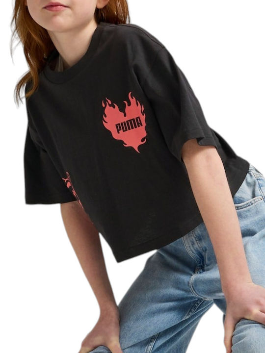 Tricou pentru copii Negru Essentials