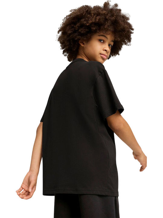 Tricou pentru copii Negru Rival Rage II Hoops Graphics