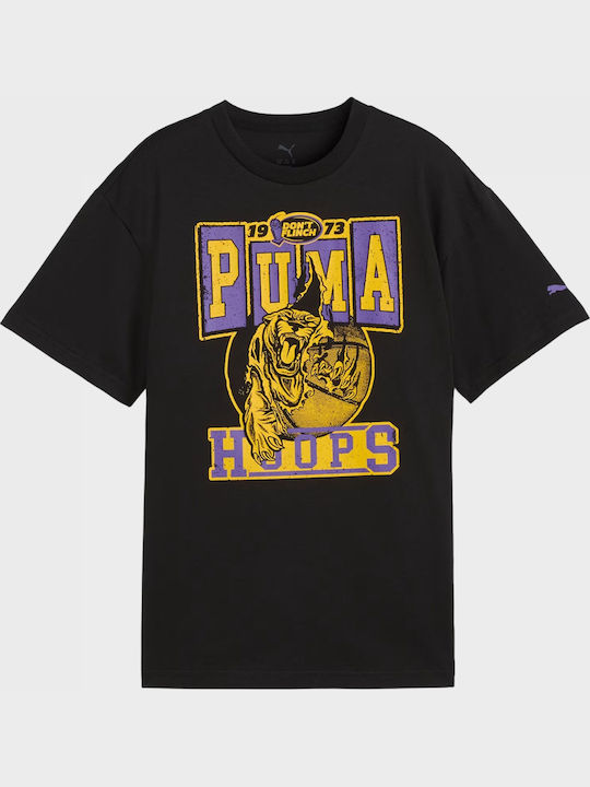Tricou pentru copii Negru Rival Rage II Hoops Graphics
