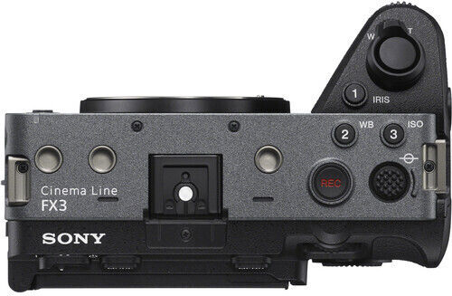 Sony Видеокамера ILME-FX3A 4K UHD @ 50fps Сензор CMOS Съхранение на Карта с Памет и HDMI ILMEFX3AB.CEC