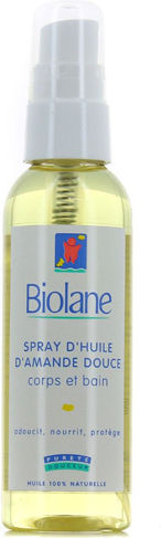 Biolane Sweet Almond Oil Spray Oil for Hydration 75ml
