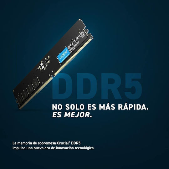 Crucial 32GB DDR5 RAM cu 2 module (2x16GB) și Viteză 5600 pentru