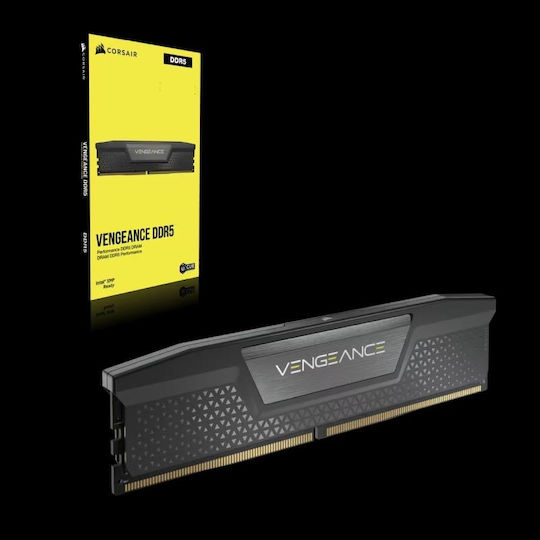 Corsair Vengeance DDR5 32GB RAM με 2x16GB Modules και Ταχύτητα 6400 για Desktop