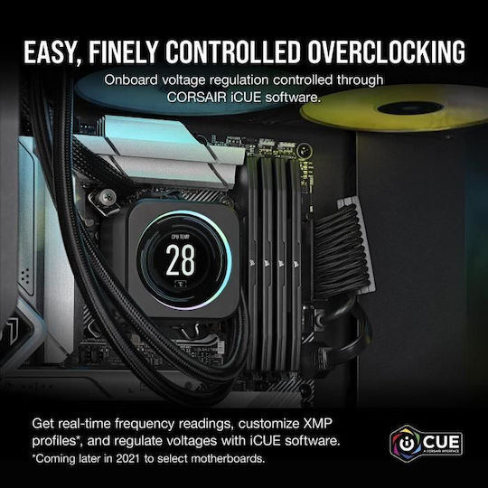 Corsair Vengeance 32GB DDR5 RAM cu 2 module (2x16GB) și Viteză 5600 pentru Desktop