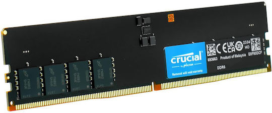 Crucial DDR5 με Module 1x32GB και Ταχύτητα 5600 για Desktop