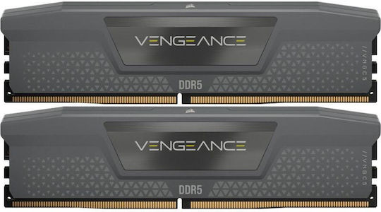 Corsair Vengeance 32GB DDR5 RAM с 2 модула (2x16GB) и Скорост 6000 за Настолен Компютър