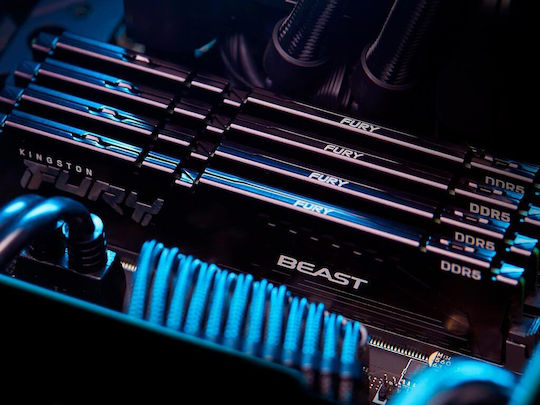 Kingston Fury Beast DDR5 with Module 1x8GB and Speed 5200 for Desktop