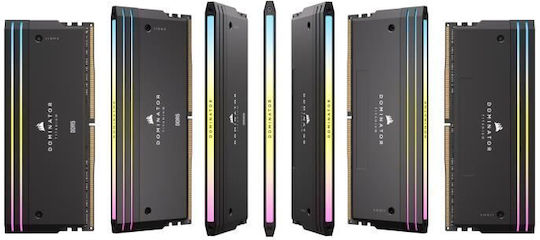 Corsair Dominator Titanium RGB XMP 64GB DDR5 RAM cu 2 module