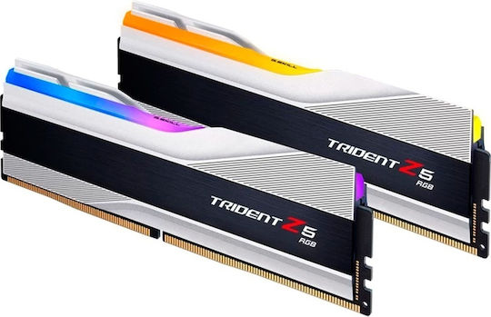 G.Skill Trident Z5 RGB 48GB DDR5 RAM с 2 модула (2x24GB) и Скорост 8000 за Настолен Компютър