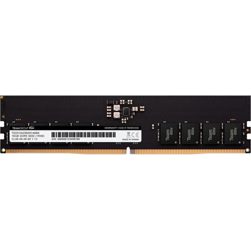 TeamGroup Elite DDR5 με Module 1x16GB και Ταχύτητα 5600 για Desktop