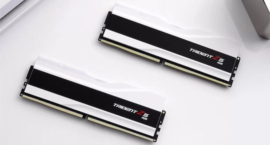 G.Skill Trident Z5 RGB 64GB DDR5 RAM cu 2 module (2x32GB) și Viteză 6000 pentru Desktop