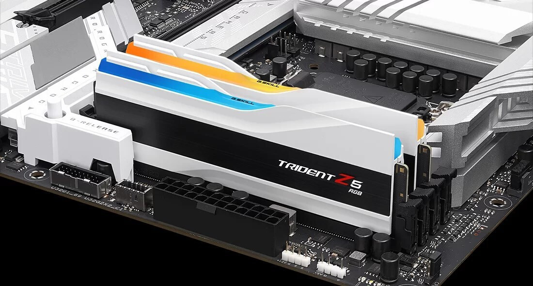 G.Skill Trident Z5 RGB DDR5 64GB RAM με 2x32GB Modules και Ταχύτητα 6000 για Desktop