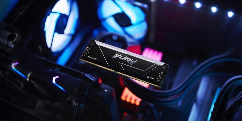 ☆①新品☆ KINGSTON FURY BEAST 32GB DDR4 3200 Memorie Kingston FURY Beast, 32GB DDR4, 3200MHz CL16, Dual Channel