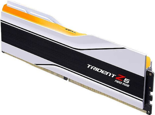 G.Skill Trident Z5 RGB XMP DDR5 32GB RAM with 2x16GB Modules and Speed 7200 for Desktop