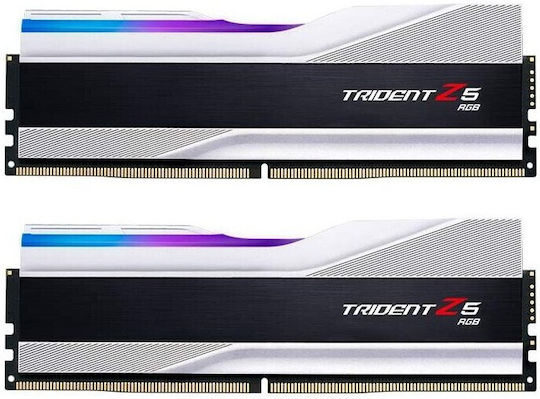G.Skill Trident Z5 RGB XMP DDR5 32GB RAM with 2x16GB Modules and Speed 7200 for Desktop