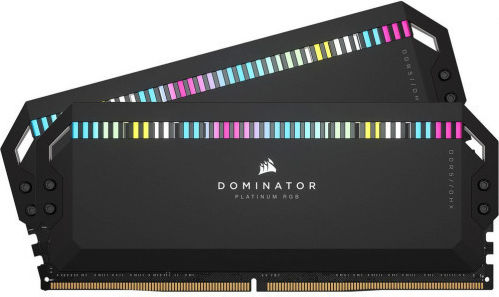 Corsair Dominator Platinum RGB DDR5 64GB RAM με 2x32GB Modules και Ταχύτητα 6600 για Desktop