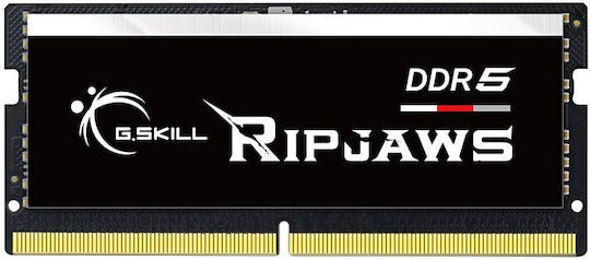G.Skill Ripjaws 32GB DDR5 RAM cu 2 module (2x16GB) și Viteză 4800 pentru Laptop