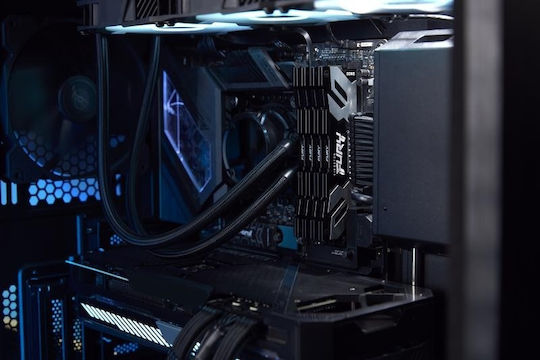 Kingston Fury Renegade Silver DDR5 32GB RAM with 2x16GB Modules and Speed 7200 for Desktop