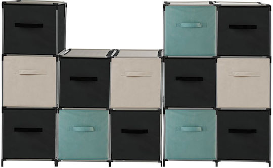 Atmosphera Plastic Storage Box with Lid Green 31x31x31cm 1pcs