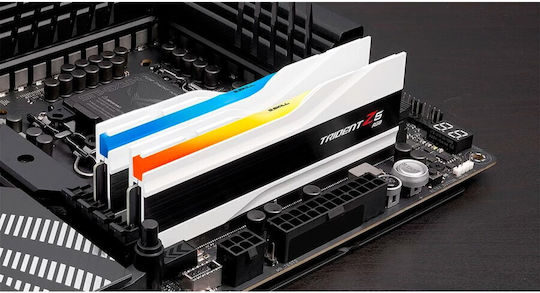 G.Skill Trident Z5 RGB 48GB DDR5 RAM с 2 модула (2x24GB) и Скорост 8400 за Настолен Компютър