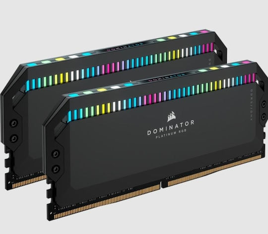 メモリー Corsair Dominator Platinum RGB 32GB Corsair Dominator Platinum RGB 32GB DDR5 RAM cu 2 module (2x16GB