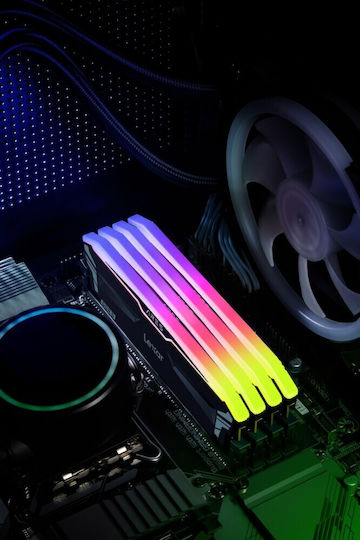 Lexar Ares RGB DDR5 32GB RAM with 2x16GB Modules and Speed 6800 for Desktop