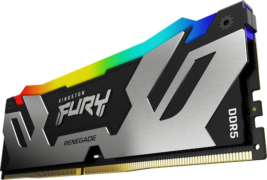 Kingston Fury Renegade RGB DDR5 32GB RAM με 2x16GB Modules και Ταχύτητα 6400 για Desktop