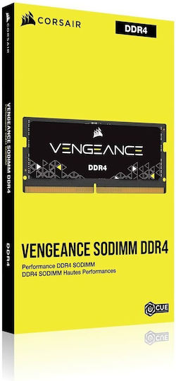 Corsair Vengeance DDR4 με Module 1x16GB και Ταχύτητα 2400 για Laptop