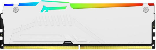 Kingston Fury Beast RGB DDR5 32GB RAM με 2x16GB Modules και Ταχύτητα 5600 για Desktop