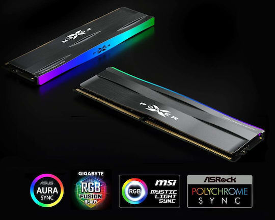 Silicon Power XPOWER Zenith RGB 16GB DDR4 RAM с 2 модула (2x8GB) и Скорост 3200 за Настолен Компютър