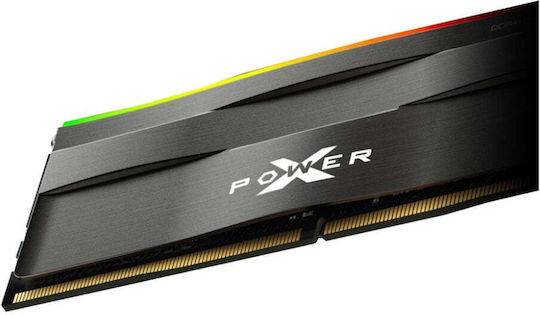 Silicon Power XPOWER Zenith RGB 16GB DDR4 RAM с 2 модула (2x8GB) и Скорост 3200 за Настолен Компютър
